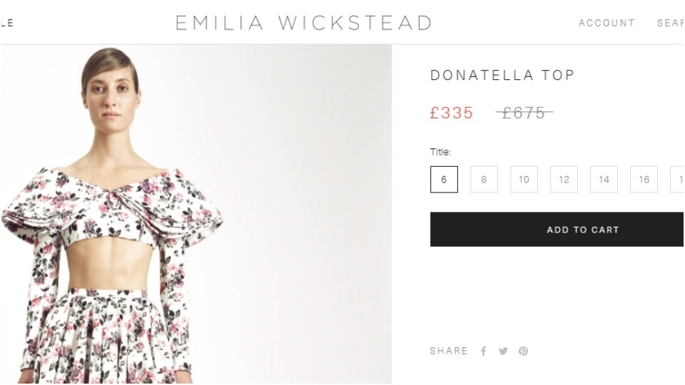 The Donatella top.(emiliawickstead.com)