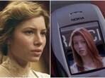 Jessica Biel shared two throwback pictures of hers as a reply to a fan who said that she was not suited for period dramas.