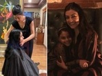 Sushmita Sen with daughter Alisah. Sushmita Sen with daughter Alisah.