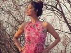 Keerthy Suresh in sleeveless floral dress looks magical, see new pic(Instagram/@keerthysureshofficial) Keerthy Suresh in sleeveless floral dress looks magical, see new pic(Instagram/@keerthysureshofficial)