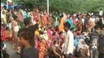 Over 150 people gathered at the Faridabad-Delhi border on Friday morning, the police said. Over 150 people gathered at the Faridabad-Delhi border on Friday morning, the police said.