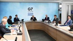 G7 leaders and guests during the 2021 summit in Cornwall, England.(AP) G7 leaders and guests during the 2021 summit in Cornwall, England.(AP)
