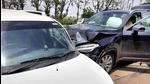 Former chief minister OP Chautala’s car met with an accident on the Jhajjar road in Gurugram on Sunday. (HT Photo) Former chief minister OP Chautala’s car met with an accident on the Jhajjar road in Gurugram on Sunday. (HT Photo)