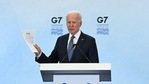 US President Joe Biden takes part in a press conference on the final day of the G7 summit at Cornwall Airport Newquay, Cornwall.(AFP) US President Joe Biden takes part in a press conference on the final day of the G7 summit at Cornwall Airport Newquay, Cornwall.(AFP)