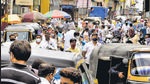 A crowded marketplace at Bohriali in Ravivar peth, Pune, on June 11. Residents raise concern over people flouting Covid norms following lockdown relaxations. (Rahul Raut/HT PHOTO) A crowded marketplace at Bohriali in Ravivar peth, Pune, on June 11. Residents raise concern over people flouting Covid norms following lockdown relaxations. (Rahul Raut/HT PHOTO)