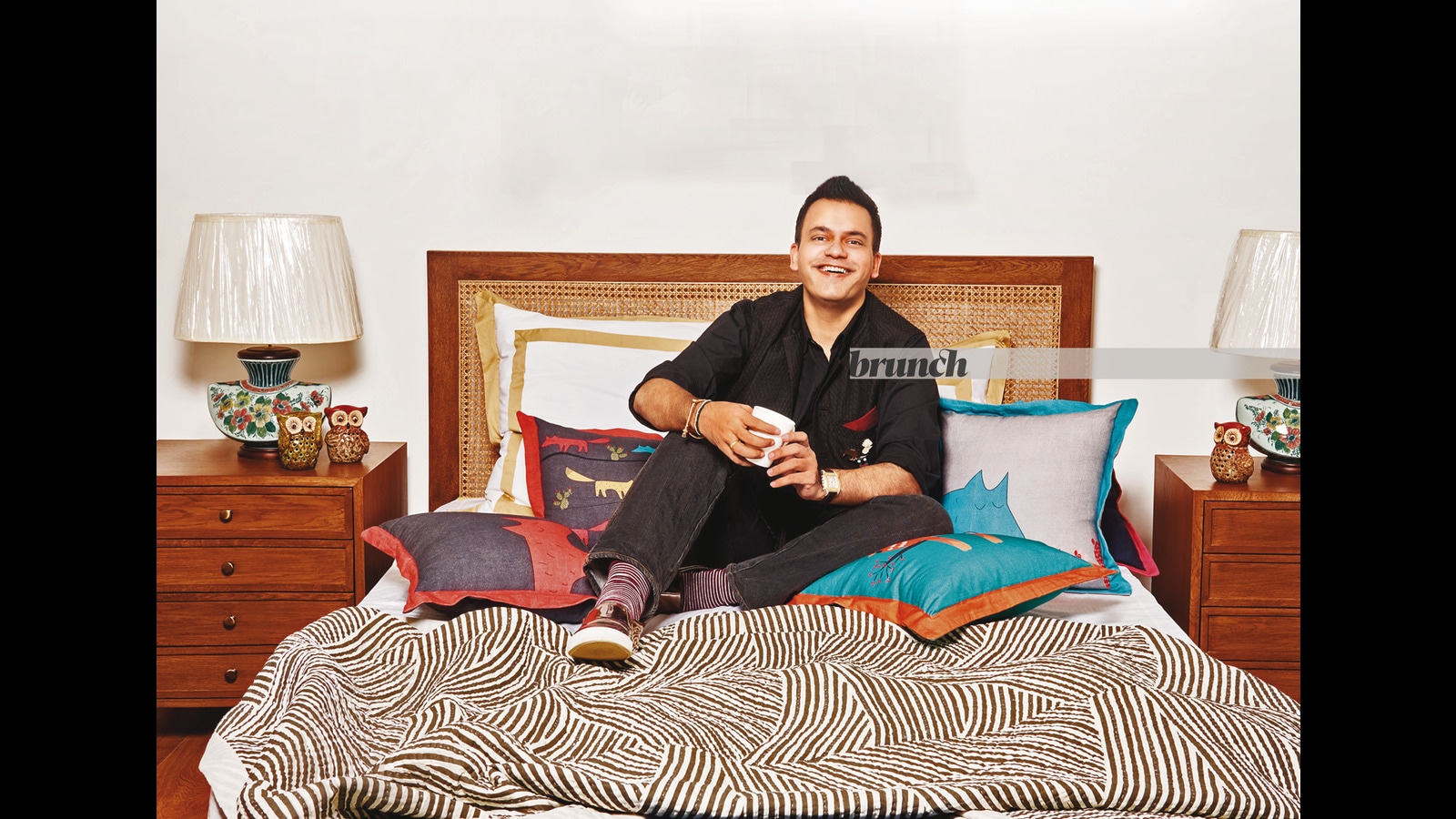 “Men’s kaftan as sleepwear would be eclectic & flamboyant, but not for me,” Nachiket Barve