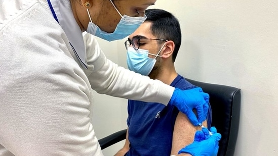 The UAE recently said nearly 85% of its total eligible population had received at least one dose of a vaccine. REUTERS/Abdel Hadi Ramahi(REUTERS)