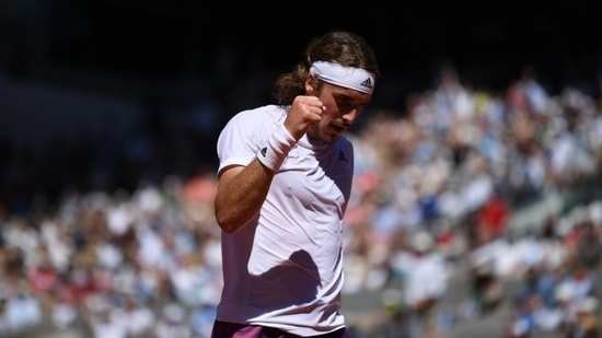 The Greek star then made it 2-0 after racing through the second set 6-2 and looked on course to winning his maiden Majors title. But...(AP)