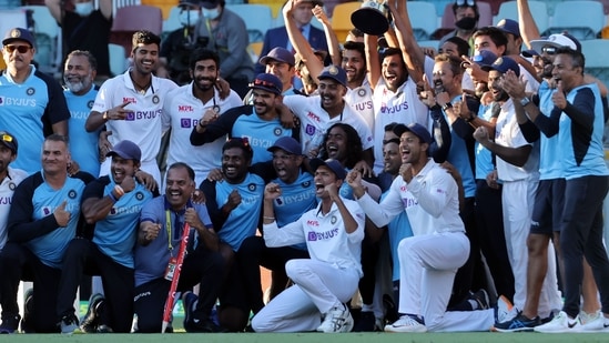 The India Test team that beat Australia in Australia earlier this year. They were led by stand-in captain Ajinkya Rahane. (Getty Images) The India Test team that beat Australia in Australia earlier this year. They were led by stand-in captain Ajinkya Rahane. (Getty Images)
