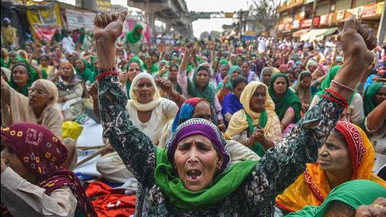Thousands of farmers have been camping at Delhi borders, demanding a repeal of the three contentious farm laws. (PTI/FILE PHOTO) Thousands of farmers have been camping at Delhi borders, demanding a repeal of the three contentious farm laws. (PTI/FILE PHOTO)