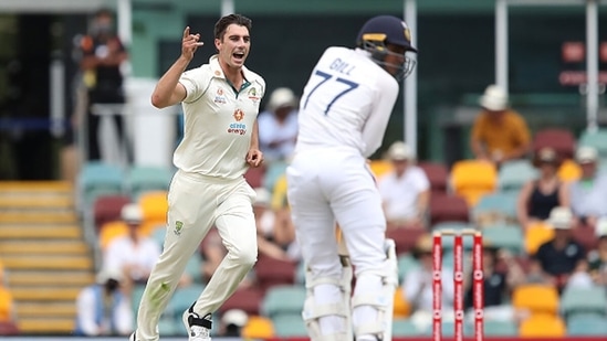 Pat Cummins and Shubman Gill had engaged in a bit of a banter during the Test series Down Under. (Getty Images)