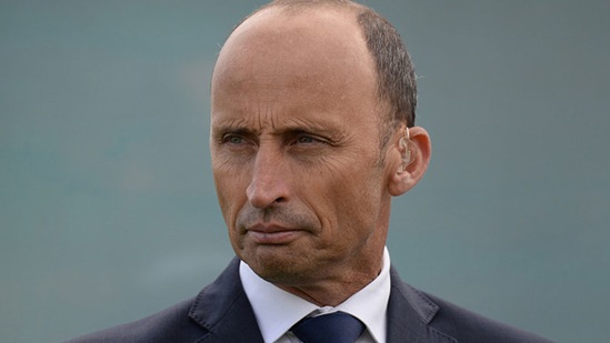 Nasser Hussain was definitely not impressed watching England's batting collapse. (Getty Images)