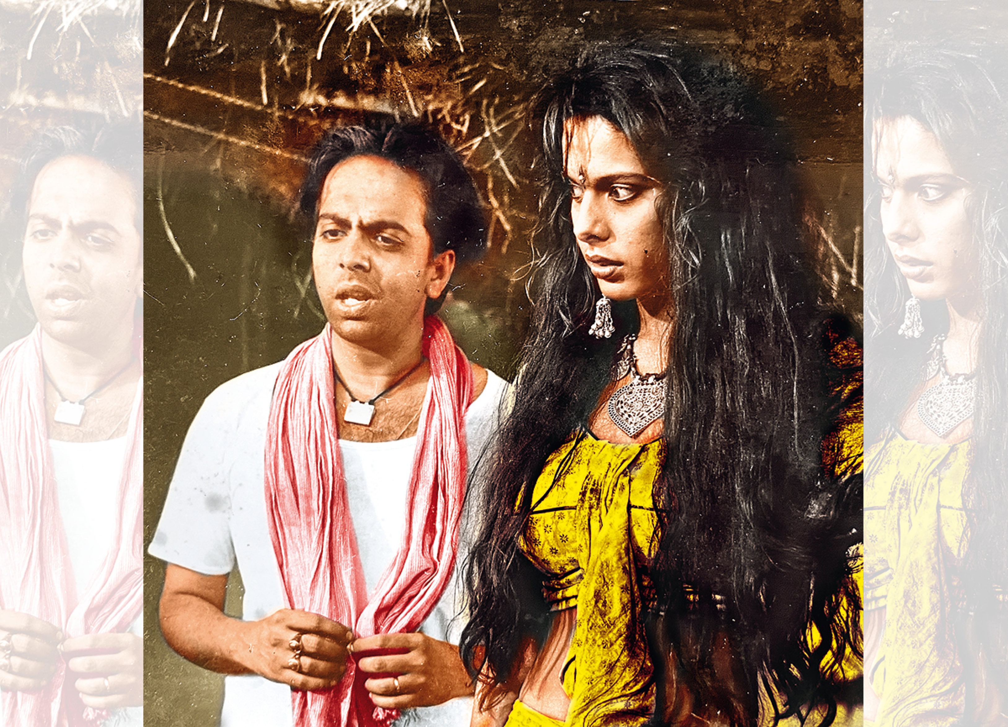 With Pooja Bedi in Jagmohan Mundhra’s film Vishkanya With Pooja Bedi in Jagmohan Mundhra’s film Vishkanya