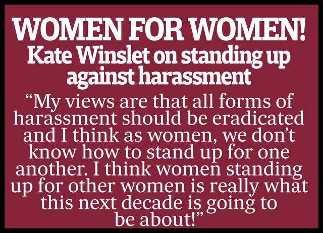 Kate on women standing up for other women Kate on women standing up for other women