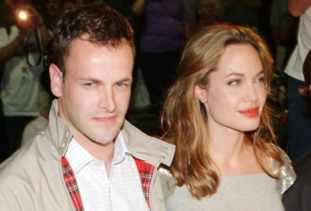 Angelina Jolie seen leaving ex-husband Jonny Lee Miller's Brooklyn