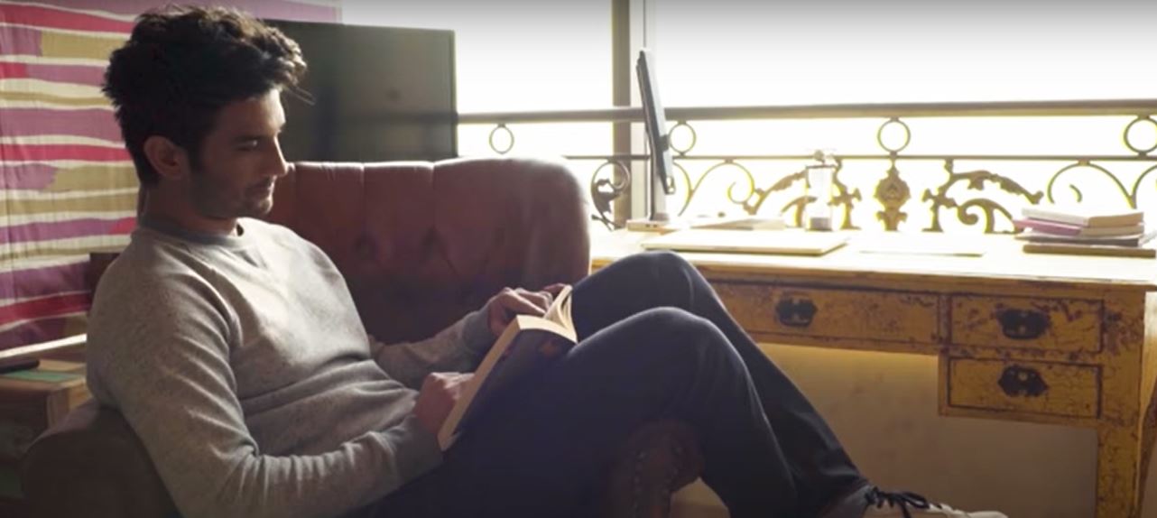 Sushant Singh Rajput and his yellow study table. Sushant Singh Rajput and his yellow study table.