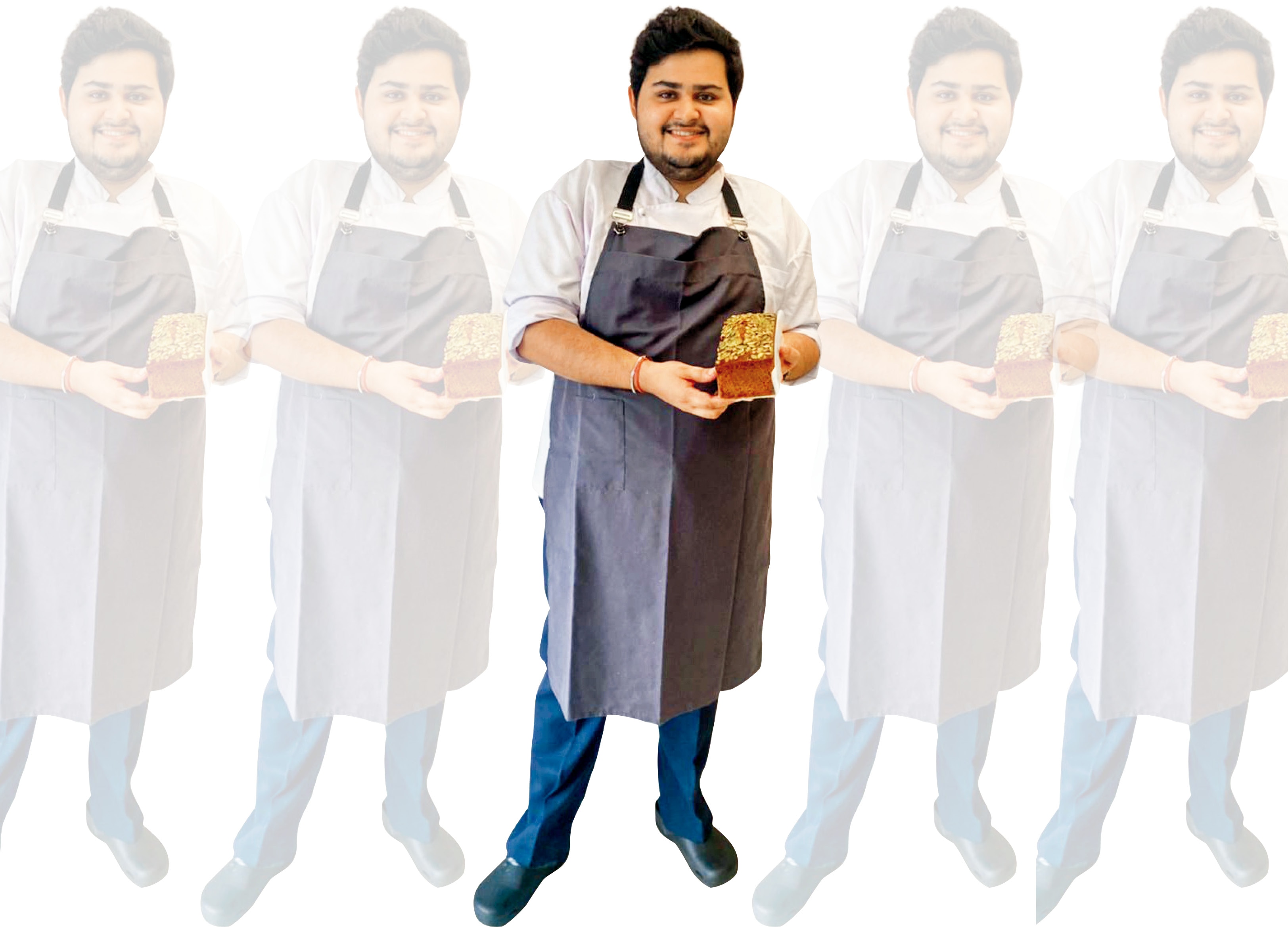 Yajur baked for the first time when he was 12 years old Yajur baked for the first time when he was 12 years old