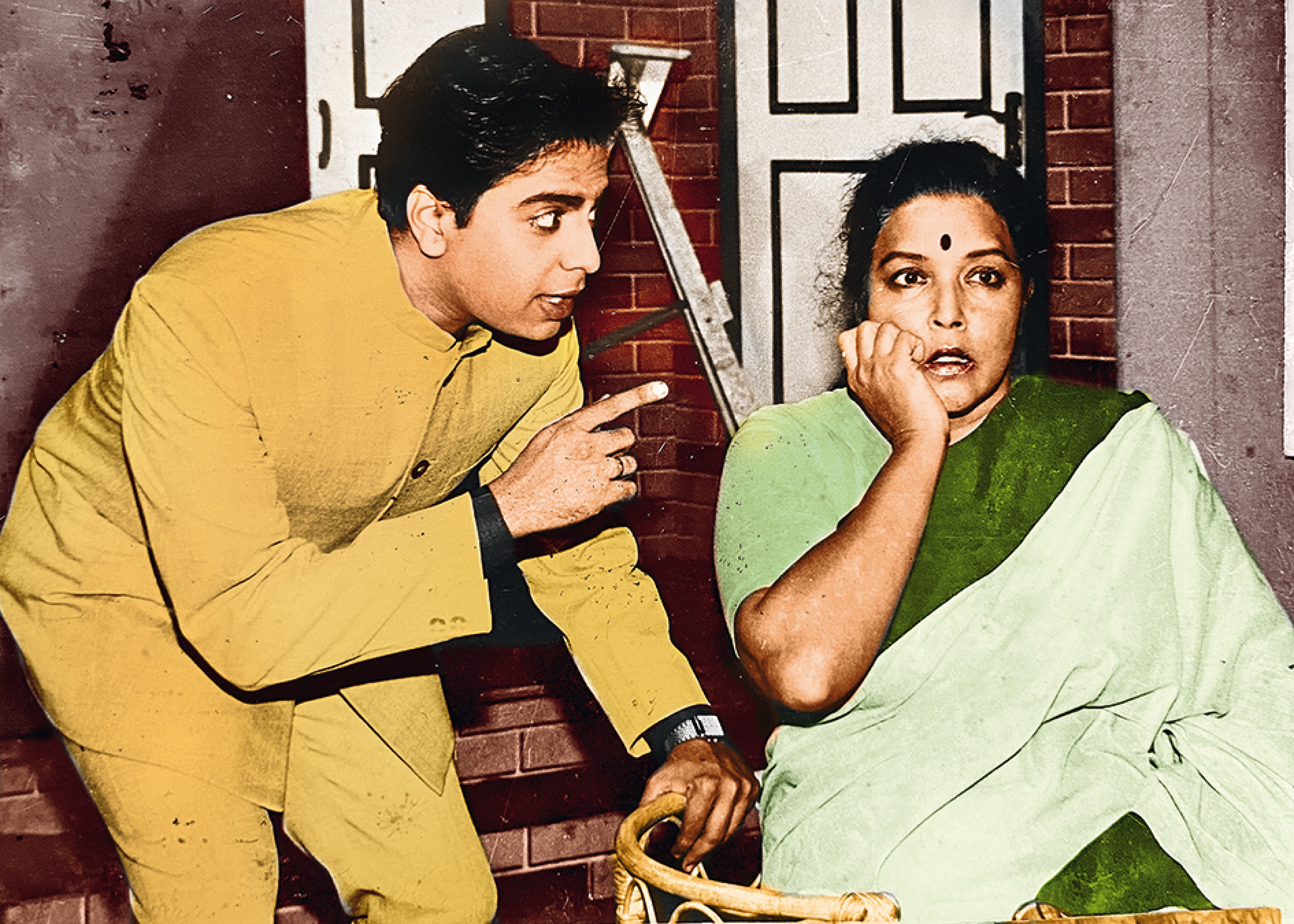 With Shubha Khote in the play No Sex Please! We’re Indian With Shubha Khote in the play No Sex Please! We’re Indian