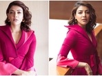Kajal Aggarwal in hot pink pantsuit nails the boss lady vibes, see new pics(Instagram/@kajalaggarwalofficial) Kajal Aggarwal in hot pink pantsuit nails the boss lady vibes, see new pics(Instagram/@kajalaggarwalofficial)