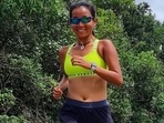 Ankita Konwar misses going on long runs, asks fans to keep moving and stretching(Instagram/@ankita_earthy) Ankita Konwar misses going on long runs, asks fans to keep moving and stretching(Instagram/@ankita_earthy)