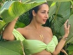 Malaika Arora proves exercising on ground is too mainstream, stretches on flight