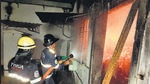 A major fire broke out at SVS Aqua company in Urawade villlage near Pirangut in Mulshi in Pune, on June 7. (HT PHOTO) A major fire broke out at SVS Aqua company in Urawade villlage near Pirangut in Mulshi in Pune, on June 7. (HT PHOTO)