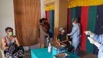 A total of 253,195,048 beneficiaries have been vaccinated against the Covid-19 disease in India till now. (AFP) A total of 253,195,048 beneficiaries have been vaccinated against the Covid-19 disease in India till now. (AFP)