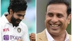 Ravindra Jadeja (left) and VVS Laxman(HT Collage) Ravindra Jadeja (left) and VVS Laxman(HT Collage)