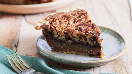 Boozy chocolate pecan pie: Turn your classic pecan pie into a fun boozy dessert by adding some whiskey to it. (Instagram/theoldmilltn)