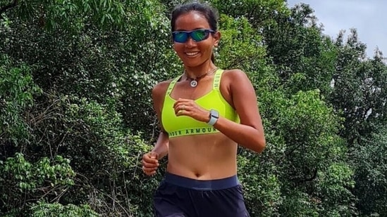 Ankita Konwar misses going on long runs, asks fans to keep moving and stretching(Instagram/@ankita_earthy)