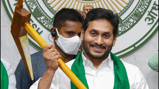 Andhra Pradesh chief minister YS Jagan Mohan Reddy filed an affidavit on June 1, contending that Raju was trying to bring in personal political issues and personal vendetta into criminal justice administration. (PTI) Andhra Pradesh chief minister YS Jagan Mohan Reddy filed an affidavit on June 1, contending that Raju was trying to bring in personal political issues and personal vendetta into criminal justice administration. (PTI)