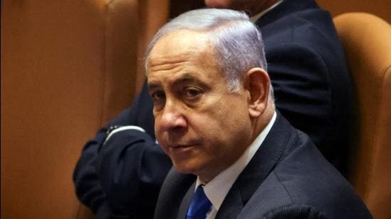 Former Israeli Prime Minister Benjamin Netanyahu. (Reuters)