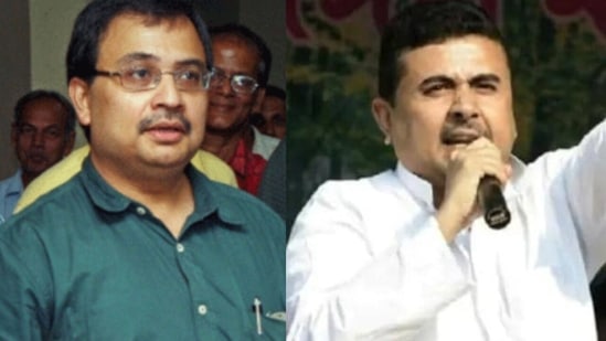 Trinamool Congress (TMC) senior leader Kunal Ghosh on Sunday hit back at BJP's Suvendu Adhikari for his 'anti-defection law' comment and asked him to teach the law to his father Sisir Adhikari. (File Photo)