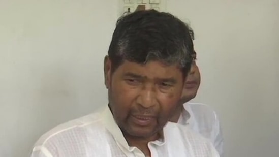 Pashupati Kumar Paras said that Chirag Paswan can continue to remain a member of the LJP.(ANI Photo)