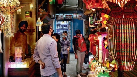 The Delhi government imposed a lockdown in the national capital from April 19 at the peak of the second wave of Covid-19. (PHOTO: Shivam Saxena/ HT)