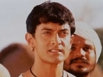 Aamir Khan in a still from Lagaan. Aamir Khan in a still from Lagaan.