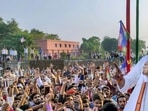 Chirag Paswan was removed from the post of national president of the Lok Janshakti Party on Tuesday.(PTI) Chirag Paswan was removed from the post of national president of the Lok Janshakti Party on Tuesday.(PTI)