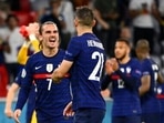 France players celebrate after registering a 1-0 win against Germany in their Euro 2020 Group F clash in Munich(AP) France players celebrate after registering a 1-0 win against Germany in their Euro 2020 Group F clash in Munich(AP)
