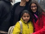 Renee Sen with Sushmita Sen, Alisah and Rohman Shawl.