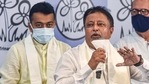 Senior BJP leader Mukul Roy joined the TMC in Kolkata on Friday. (PTI PHOTO.)(HT_PRINT) Senior BJP leader Mukul Roy joined the TMC in Kolkata on Friday. (PTI PHOTO.)(HT_PRINT)