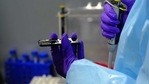 A healthcare worker holds a portable sequencer device at a genome sequencing laboratory set up at the Indira Gandhi International Airport in New Delhi.(Bloomberg for representation) A healthcare worker holds a portable sequencer device at a genome sequencing laboratory set up at the Indira Gandhi International Airport in New Delhi.(Bloomberg for representation)