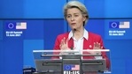 President of the EU Commission Ursula von der Leyen gives a press conference after an EU - US summit at the European Union headquarters in Brussels on June 15, 2021.(AFP) President of the EU Commission Ursula von der Leyen gives a press conference after an EU - US summit at the European Union headquarters in Brussels on June 15, 2021.(AFP)