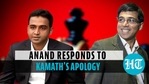 Zerodha's Nikhil Kamath admits to cheating after 'beating' Viswanathan Anand in charity chess Zerodha's Nikhil Kamath admits to cheating after 'beating' Viswanathan Anand in charity chess