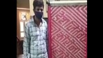 Cot weaver Shravan from Jodhpur, Rajasthan with one of his creations.(ANI) Cot weaver Shravan from Jodhpur, Rajasthan with one of his creations.(ANI)