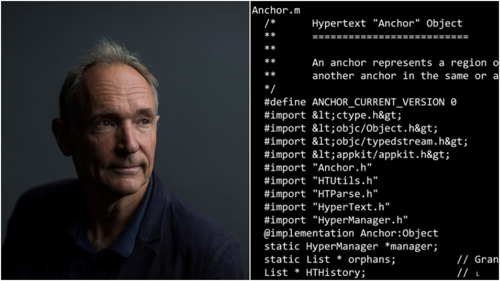 World Wide Web Source Code Written By Tim Berners Lee Up For Auction 