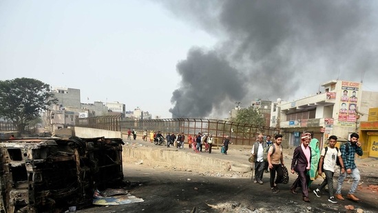 53 people were killed in February 2020's riots in northeast Delhi (Biplov Bhuyan/ HT Archive)