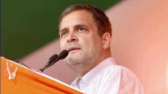 Congress leader Rahul Gandhi. (ANI) Congress leader Rahul Gandhi. (ANI)