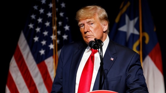 Former US President Donald Trump. (Reuters)