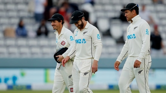 New Zealand's BJ Watling and captain Kane Williamson were declared fit for the WTC final against India(Action Images via Reuters)