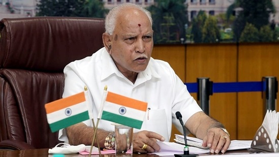 Karnataka chief minister BS Yediyurappa also confirmed BJP's state in-charge Arun Singh’s three-day visit to the state from Wednesday.(ANI)